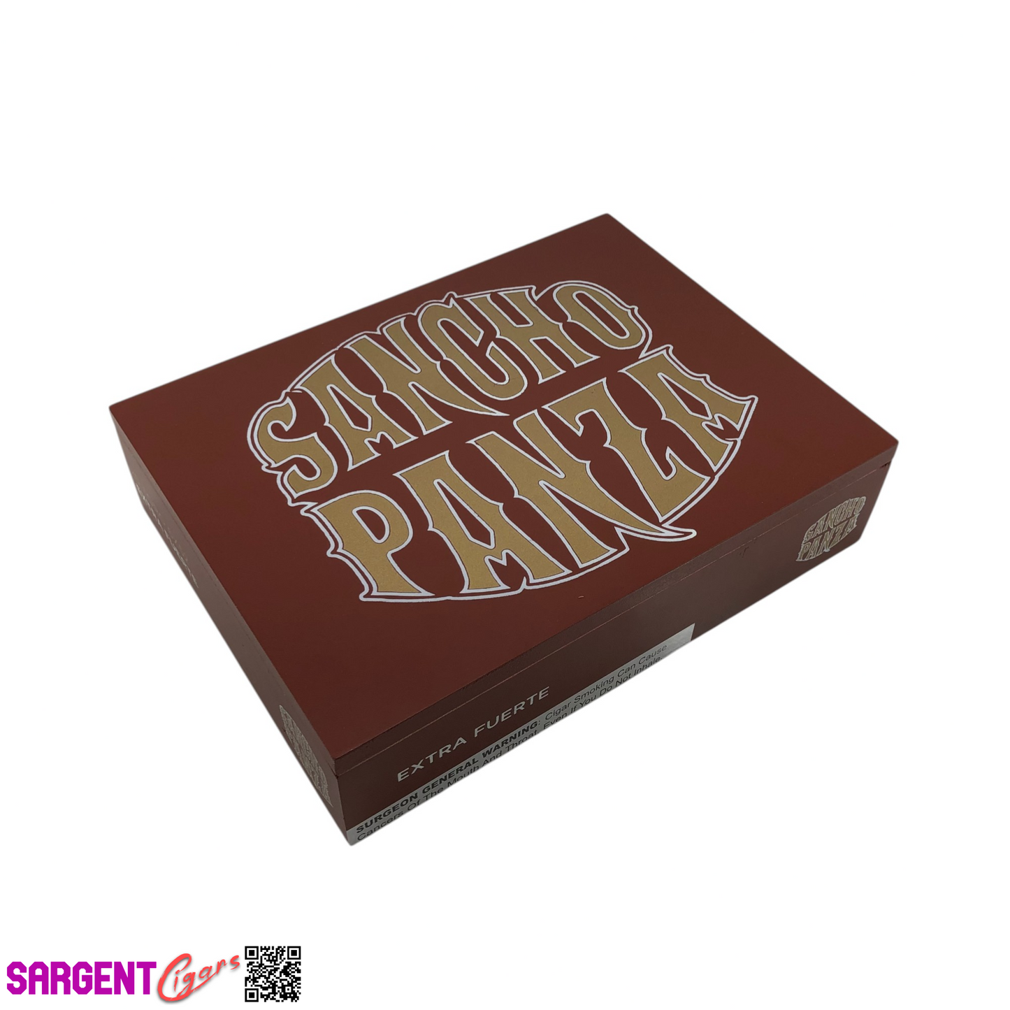 Sancho Panza Extra Fuerte Toro Empty Wooden Cigar Box 9.25x7x2.25