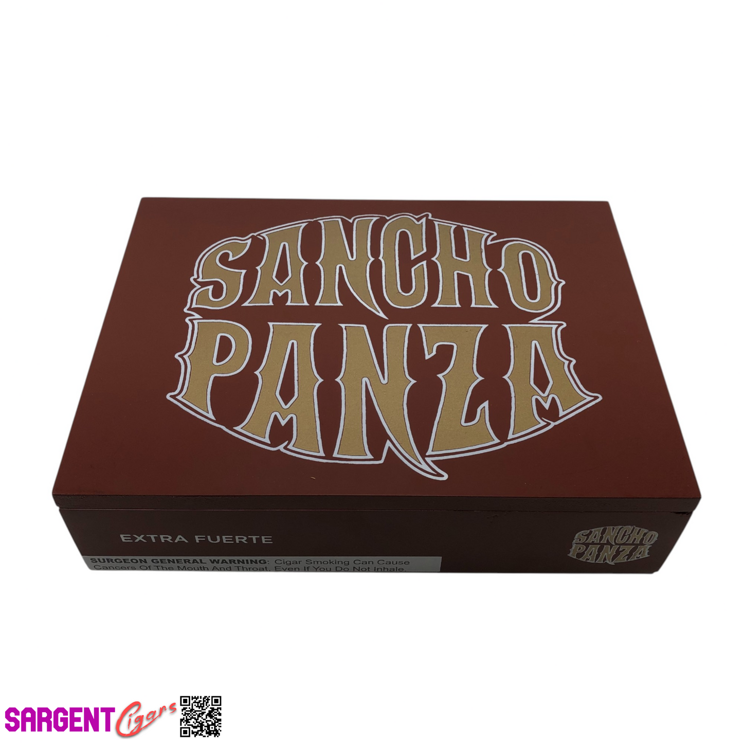 Sancho Panza Extra Fuerte Toro Empty Wooden Cigar Box 9.25x7x2.25