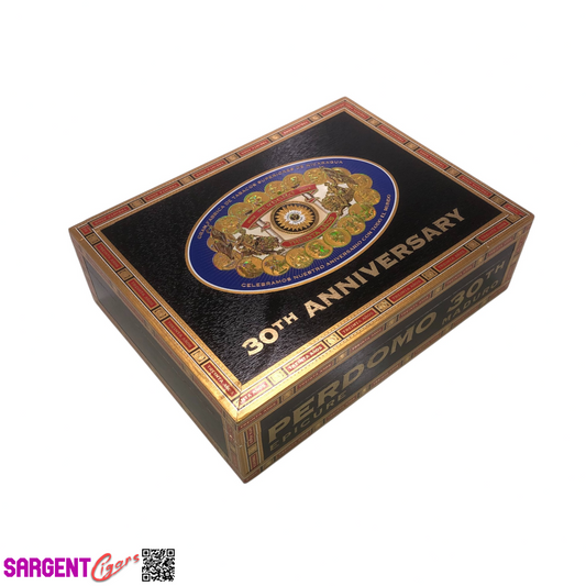 Perdomo 30th Maduro Epicure Empty Wooden Cigar Box 9.5x7.25x3