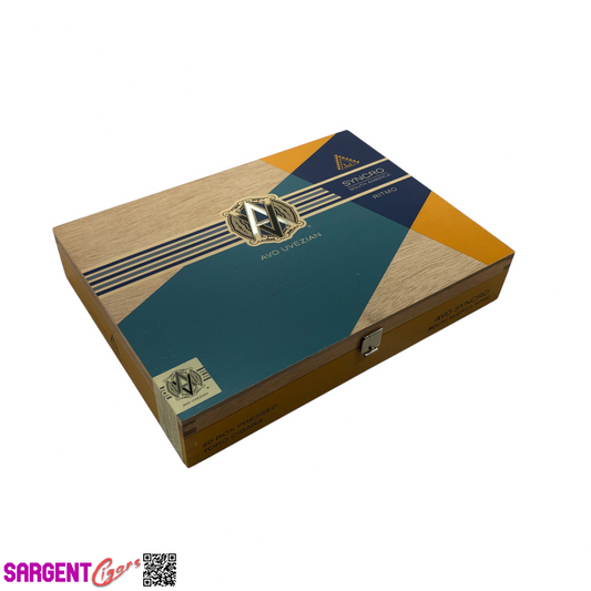 Avo Syncro Toro Empty Wooden Cigar Box 9.5x7x1.75