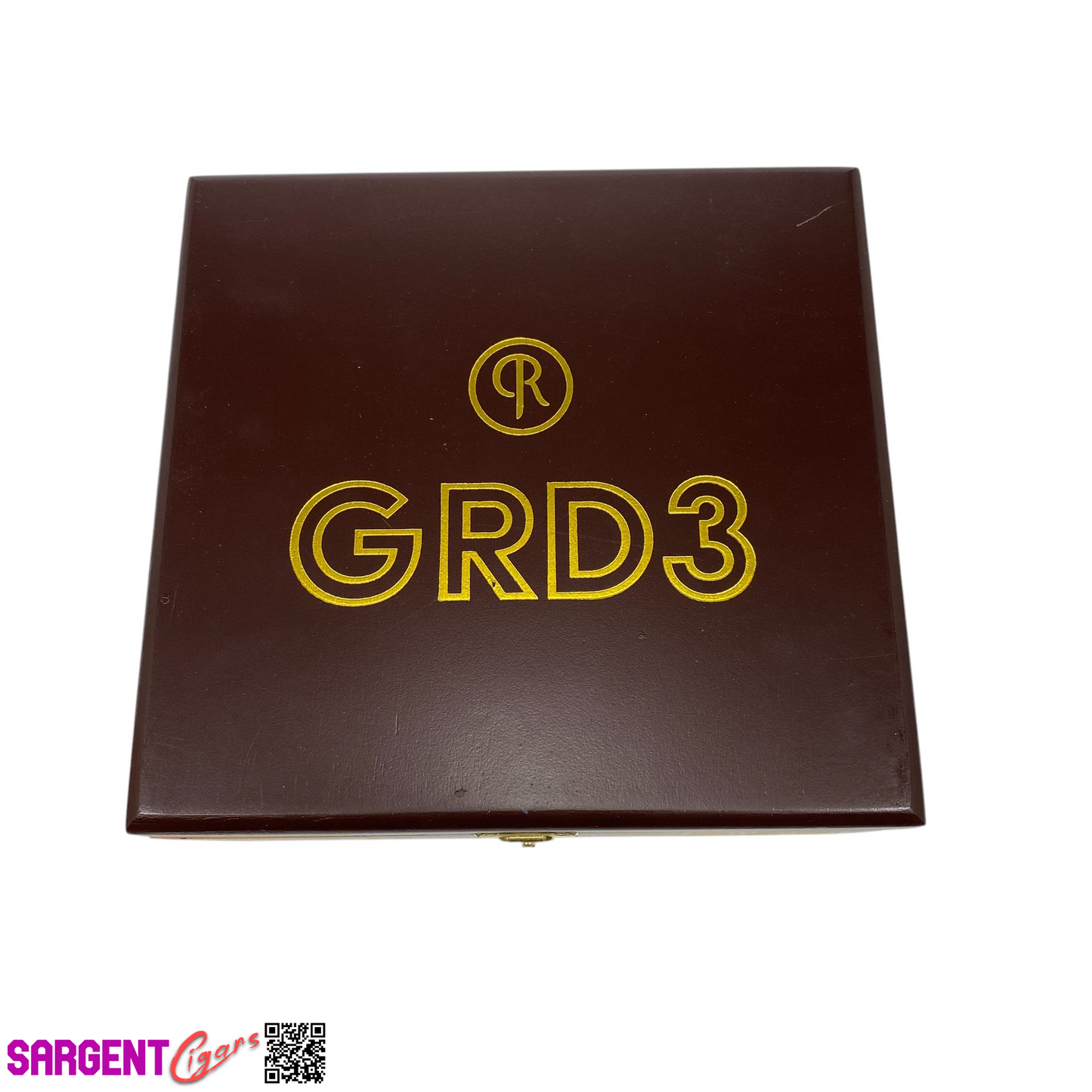 Raices GRD3 660 Empty Wooden Cigar Box 7.5x7x3