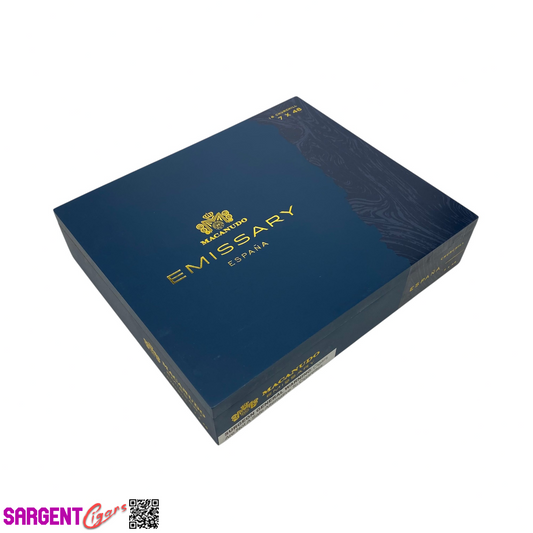 Macanudo Emissary Churchill Empty Wooden Cigar Box 9.25x8x2