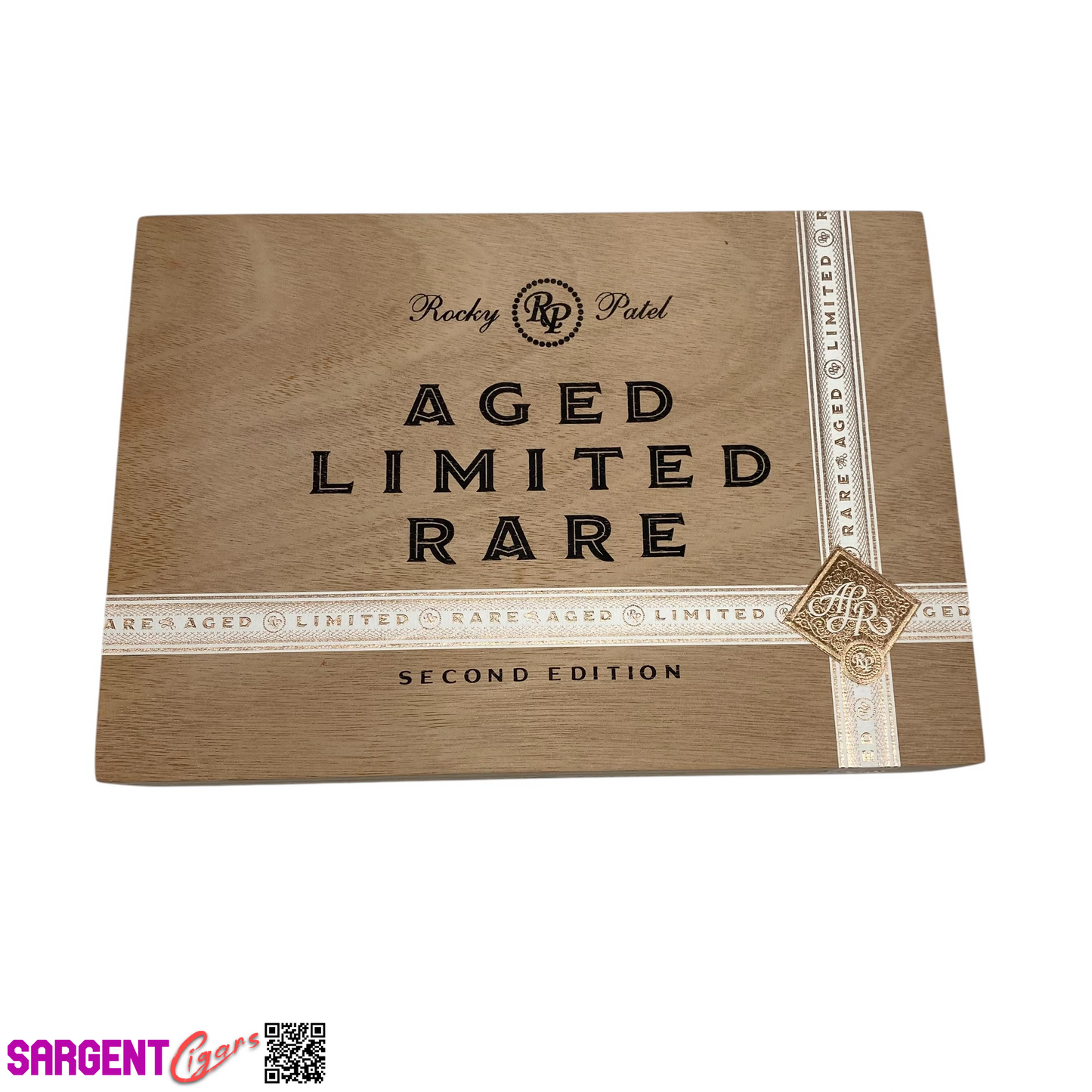 Rocky Patel Aged Limited Rare Sixty Empty Wooden Cigar Box 10.75x7.5x2