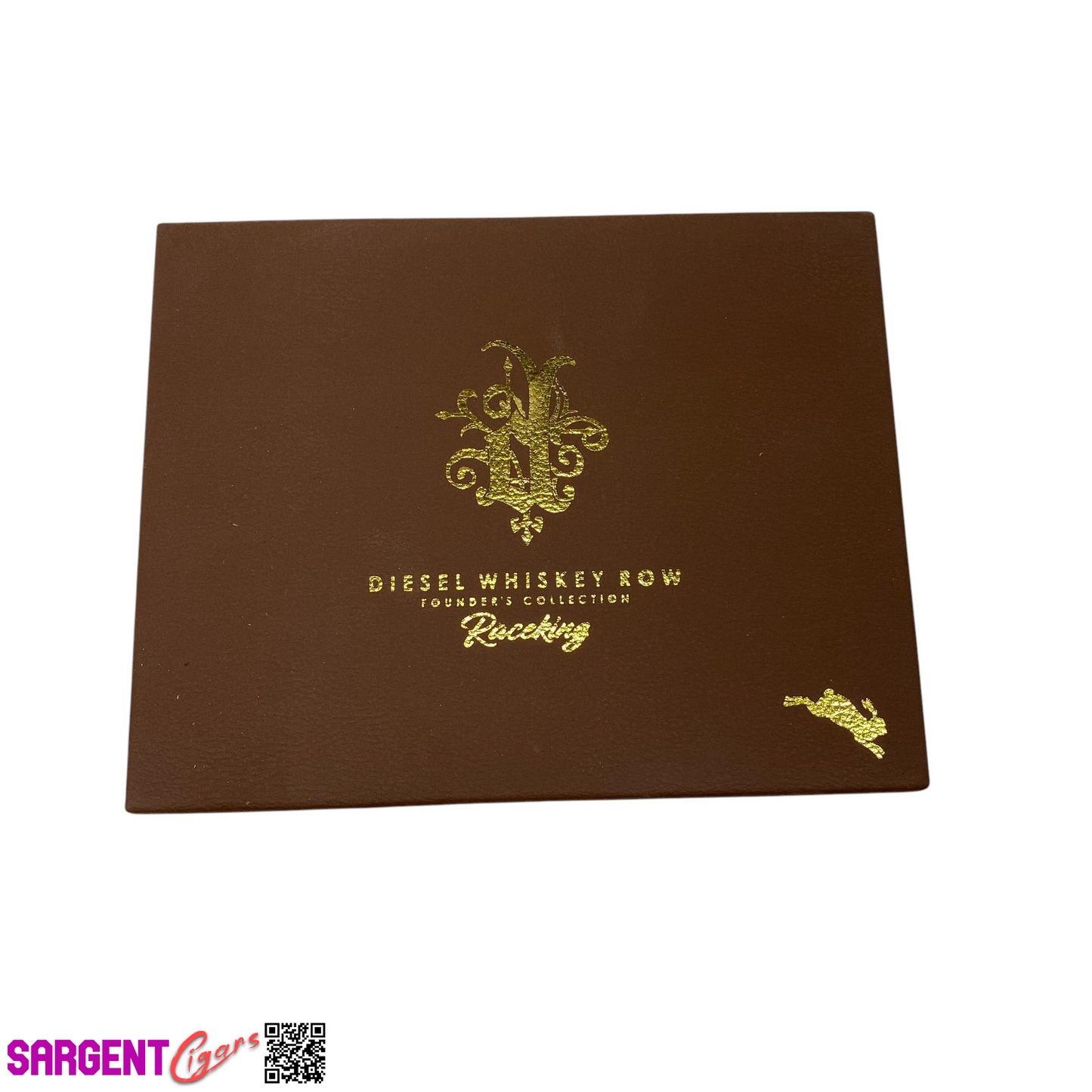 Diesel Raceking Empty Wooden Cigar Box 8.75x7x1.5