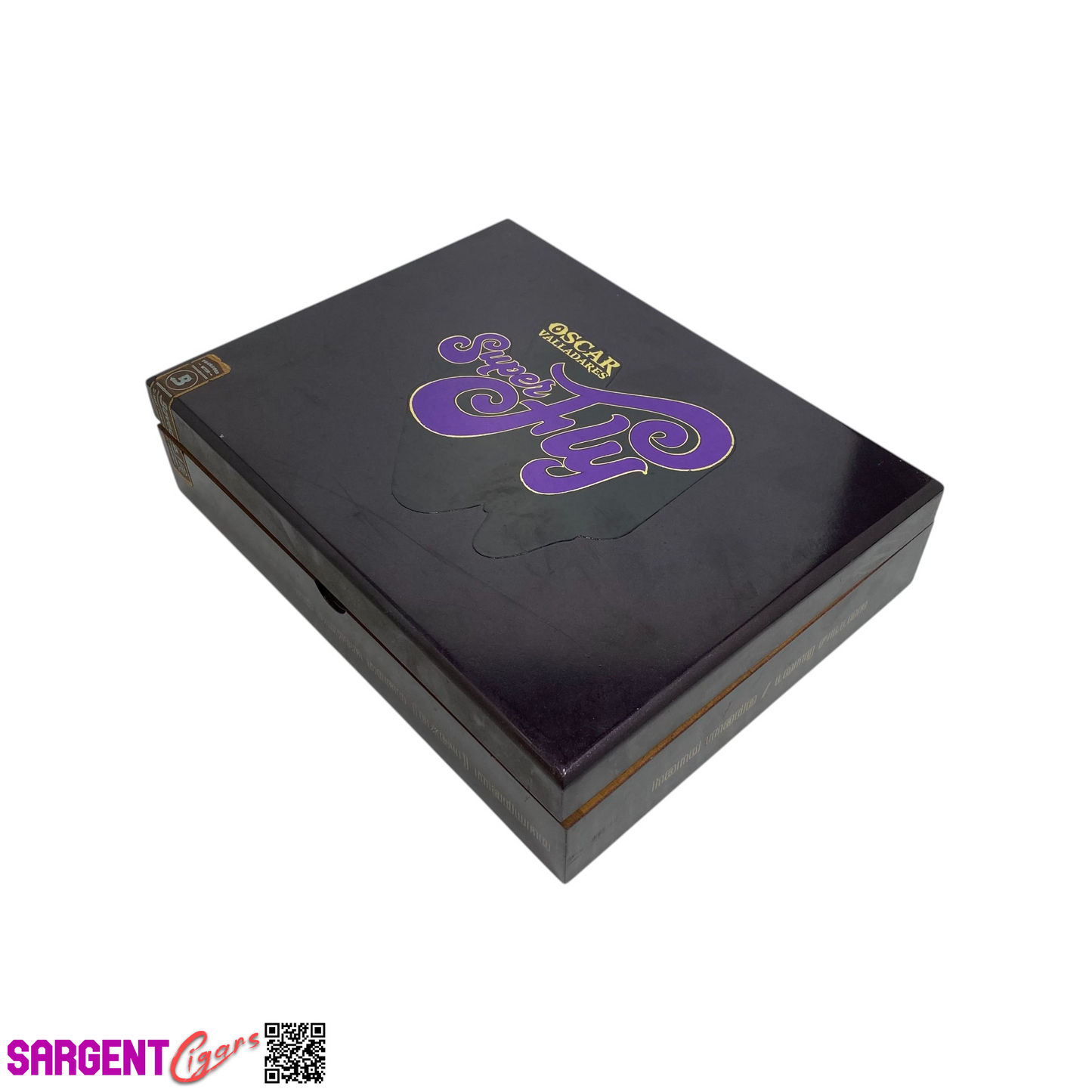 Superfly By Oscar Toro Empty Wooden Cigar Box 9x7x2 (1)