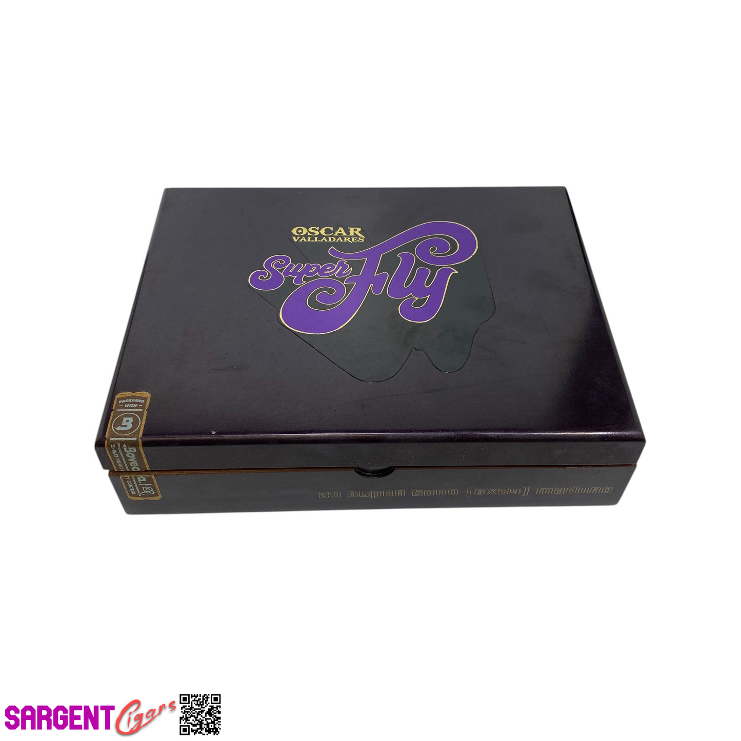 Superfly By Oscar Toro Empty Wooden Cigar Box 9x7x2 (1)