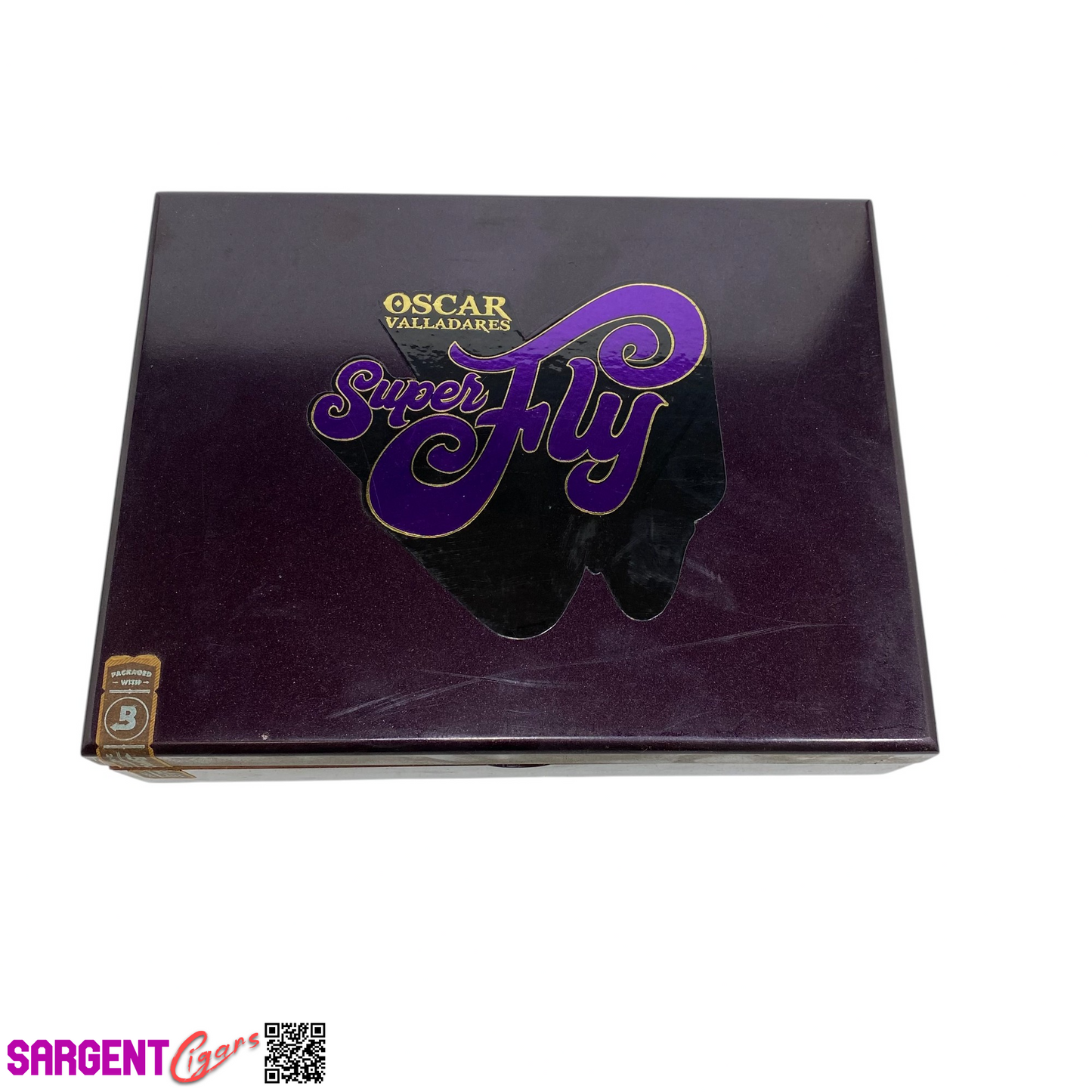 Superfly By Oscar Toro Empty Wooden Cigar Box 9x7x2 (1)