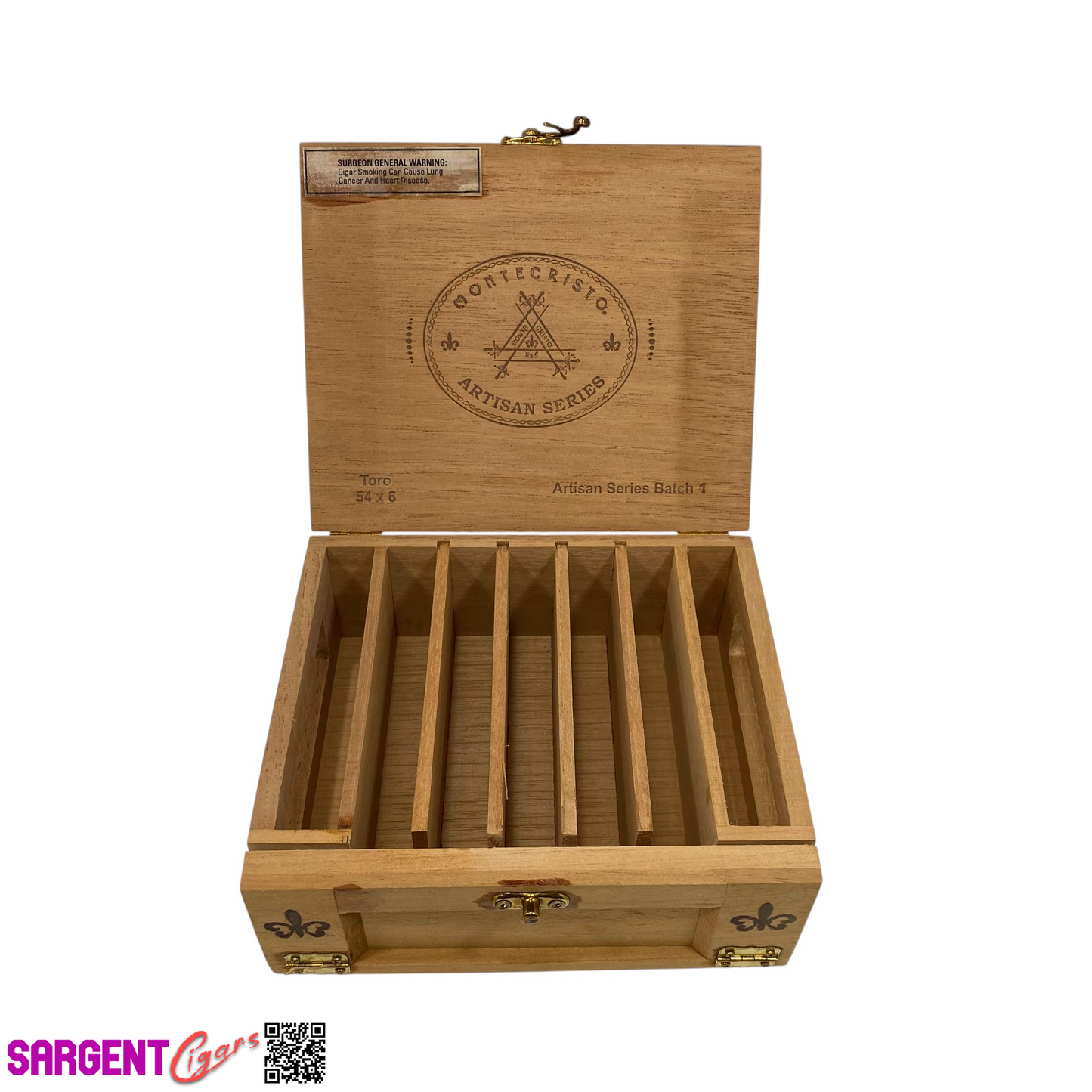 Montecristo TAA 2018 Empty Wooden Cigar Box 8.5x7.25x3.25