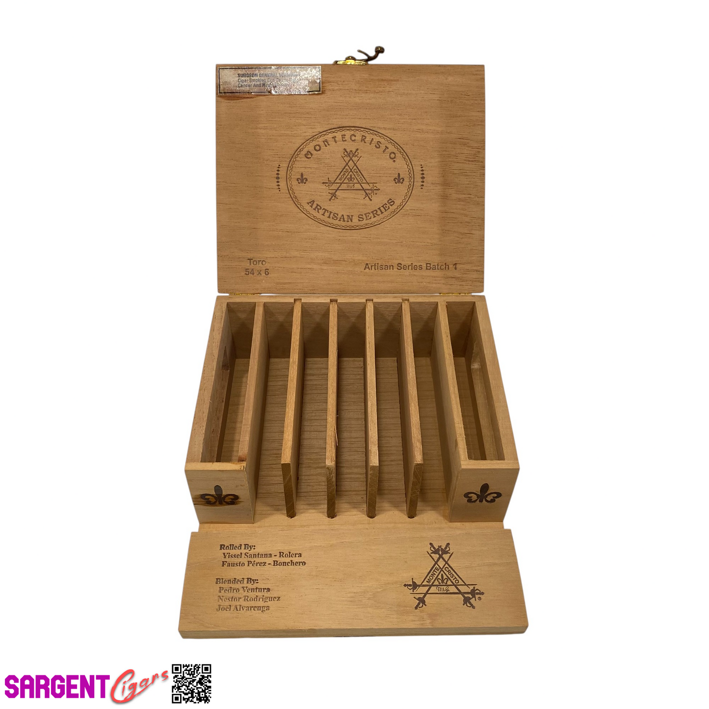 Montecristo TAA 2018 Empty Wooden Cigar Box 8.5x7.25x3.25