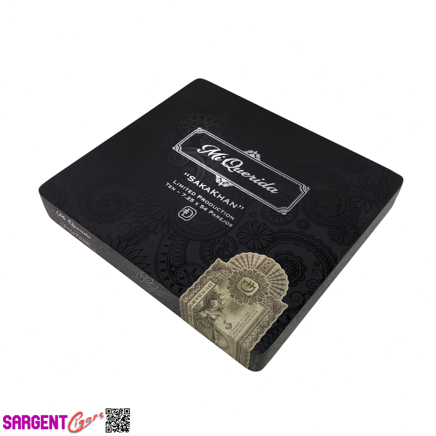 Mi Querida Sakakhan Empty Wooden Cigar Box 10x9x1.5