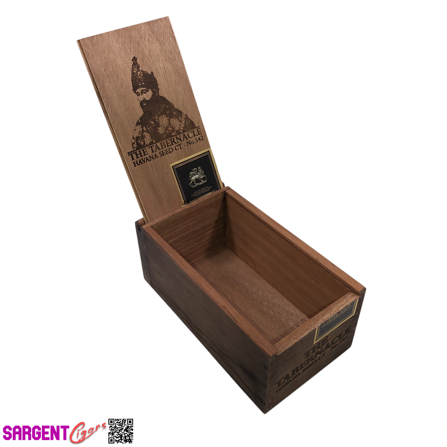 Tabernacle Hav Seed Lancero Empty Wooden Cigar Box 4.5x8.25x3.5