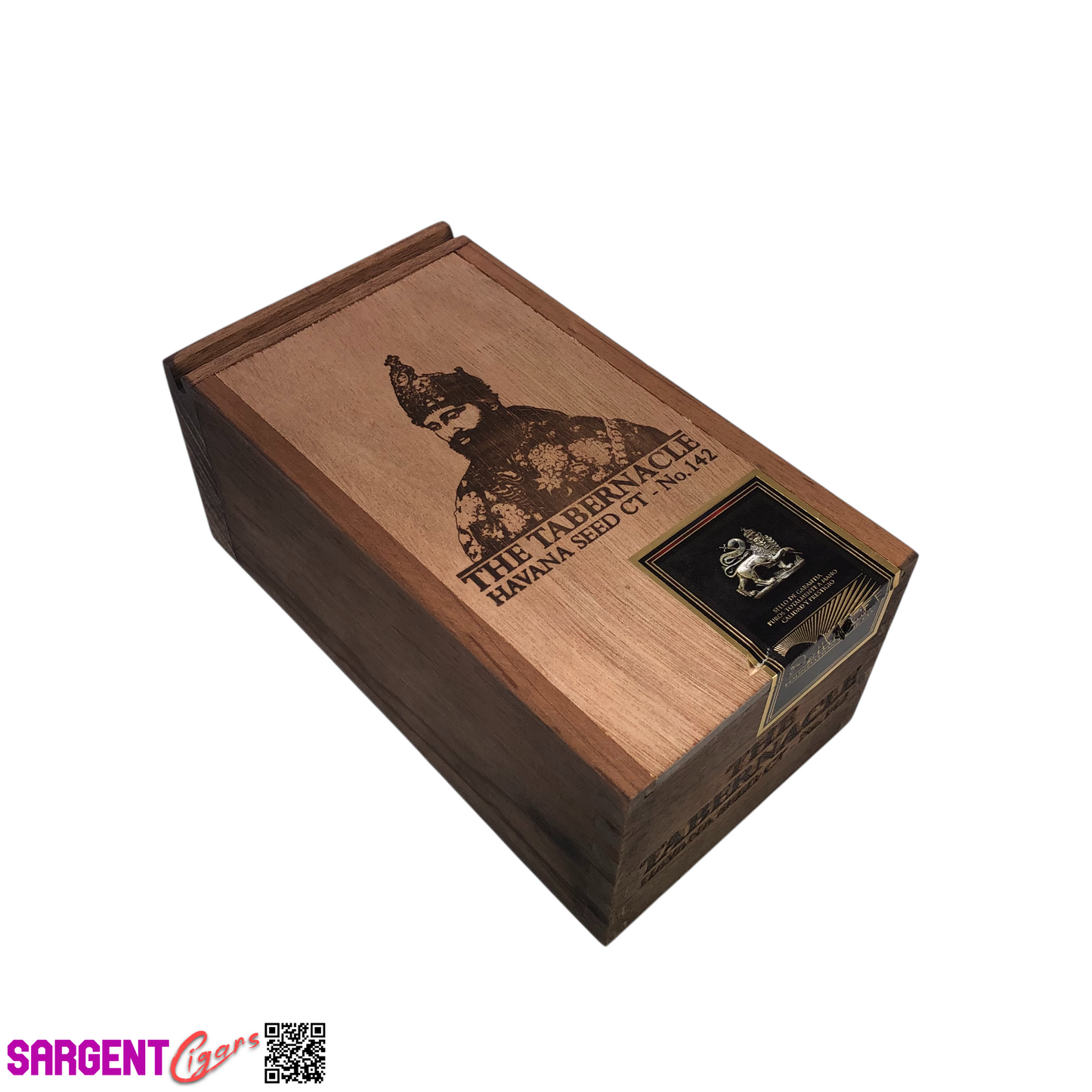 Tabernacle Hav Seed Lancero Empty Wooden Cigar Box 4.5x8.25x3.5