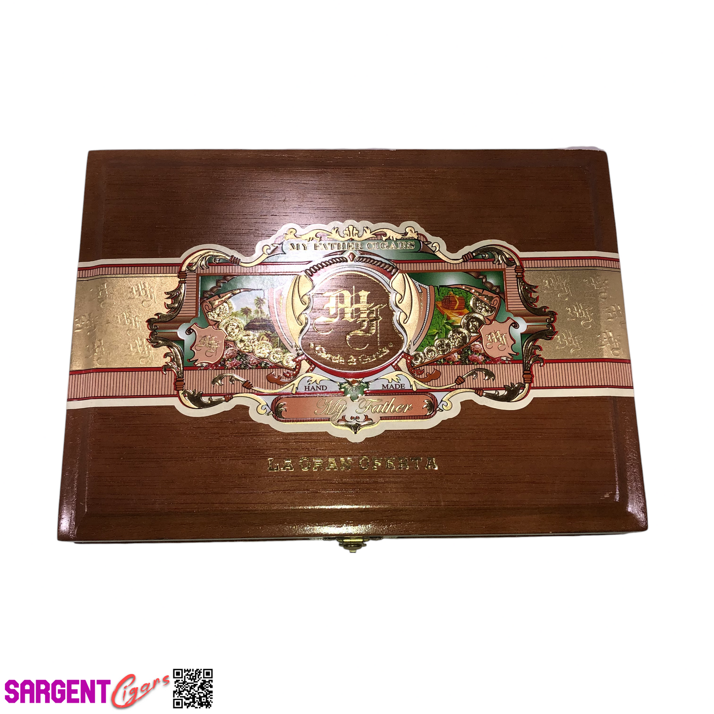 My Father Cigars La Gran Oferta Toro Gordo Empty Wooden Cigar Box 9.5x7x2.25