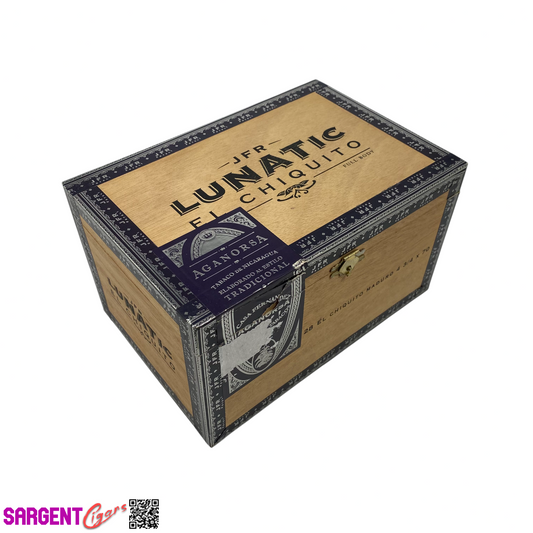 JFR Lunatic El Chiquito Casa Fernandez Empty Wooden Cigar Box 8.5x5.75x5 (1)