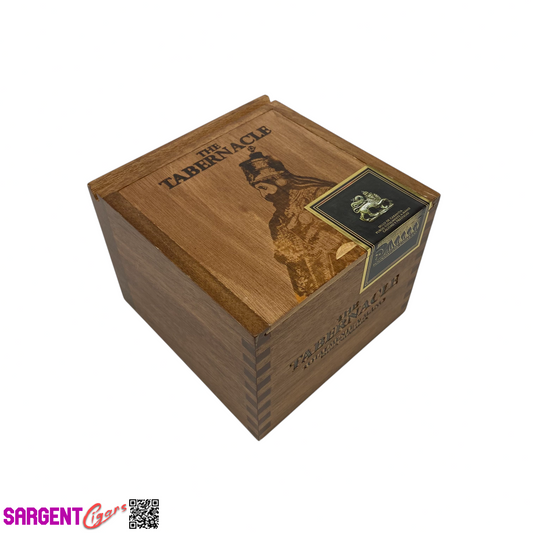 Tabernacle Torpedo Empty Wooden Cigar Box 5.5x6x4.25