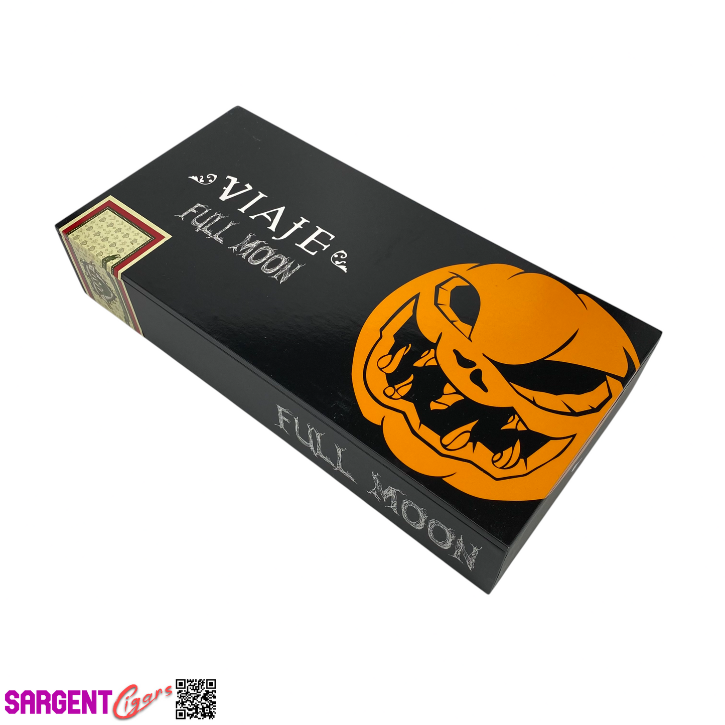 Viaje Full Moon Empty Wooden Cigar Box 11.25x5.5x2.25