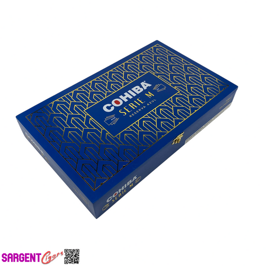 Cohiba Serie M Azul Toro Empty Wooden Cigar Box 12.75x8x2