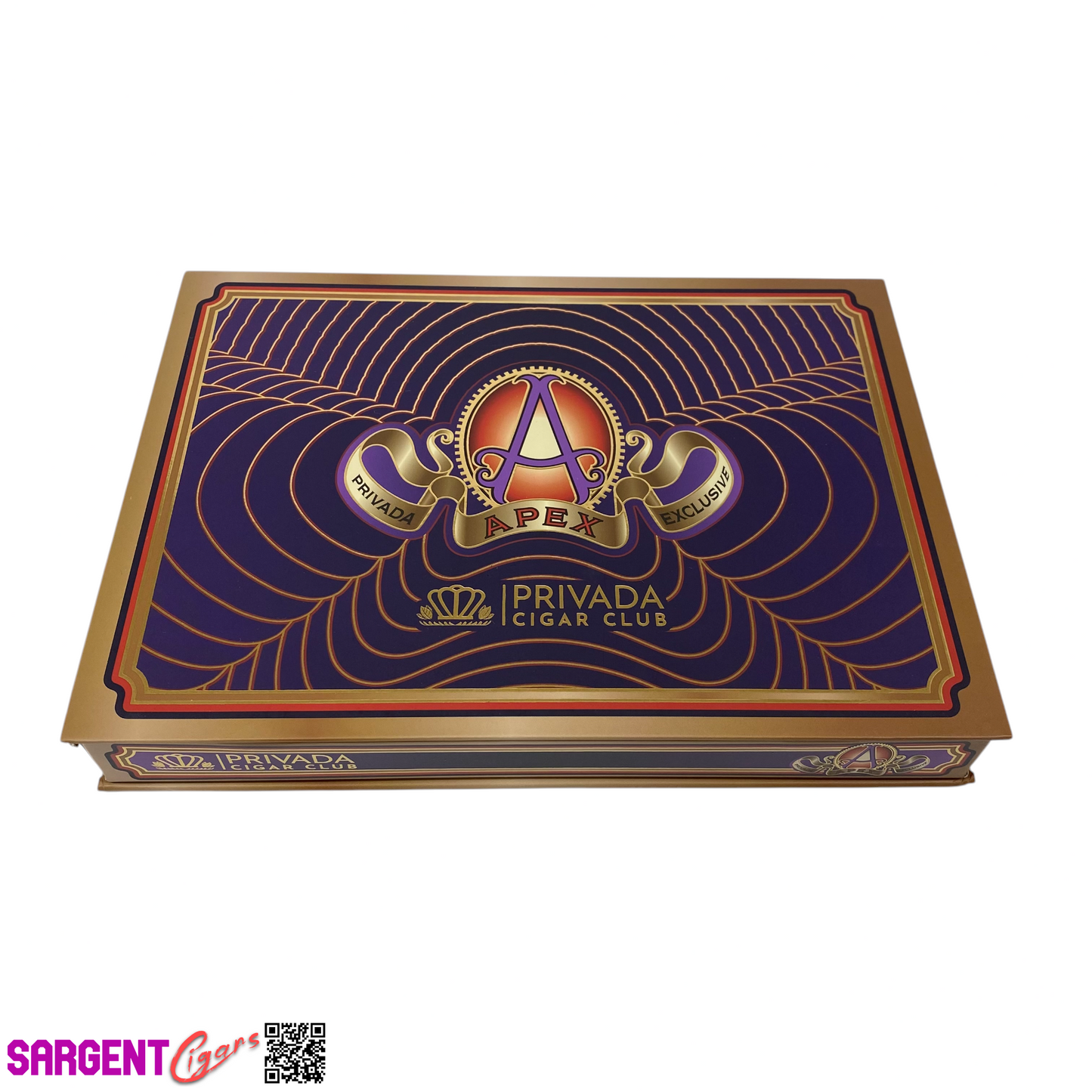 LCA Apex Empty Cigar Box 9x6.5x1.25