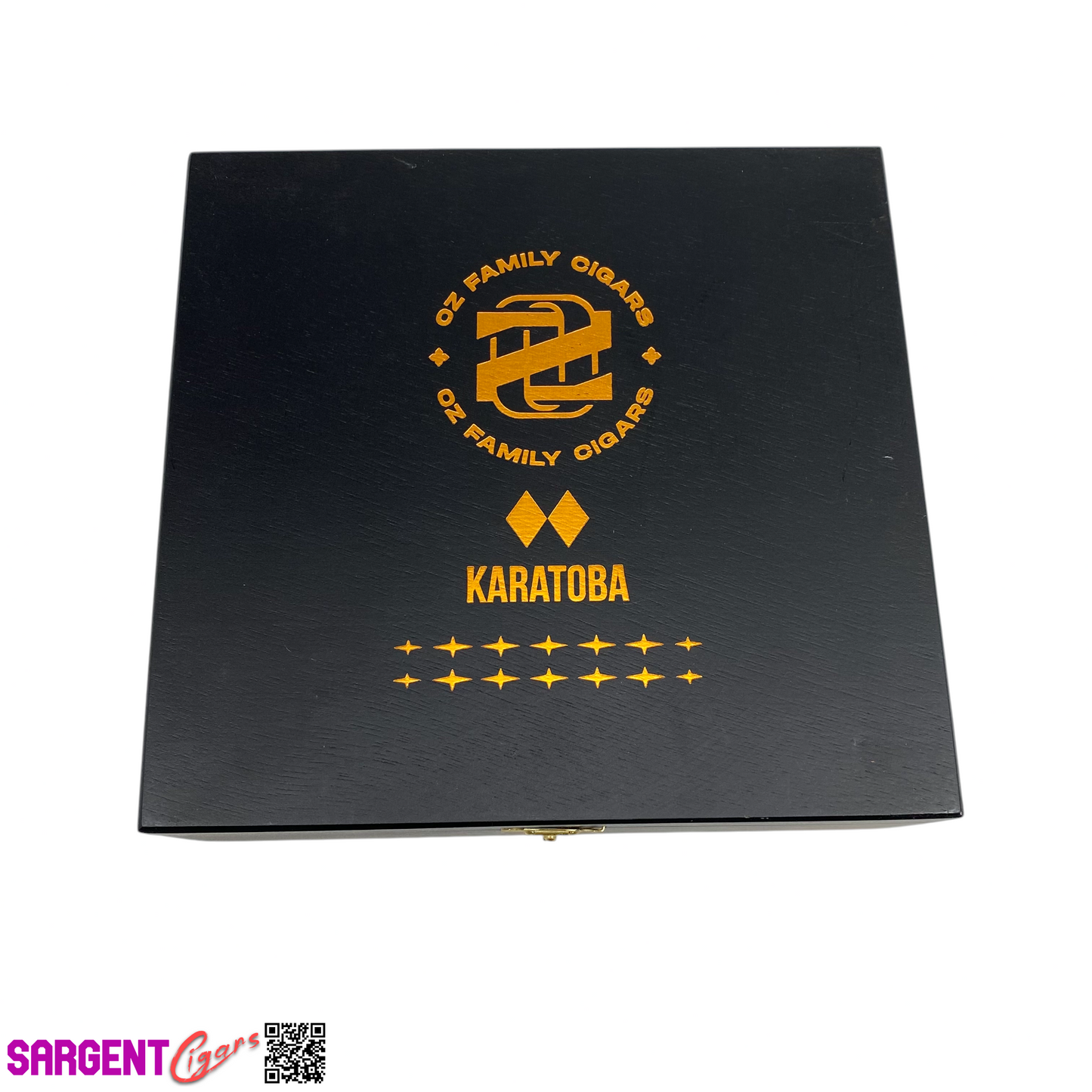 Ozgener Karatoba Gordo Empty Wooden Cigar Box 8x7.5x2.5