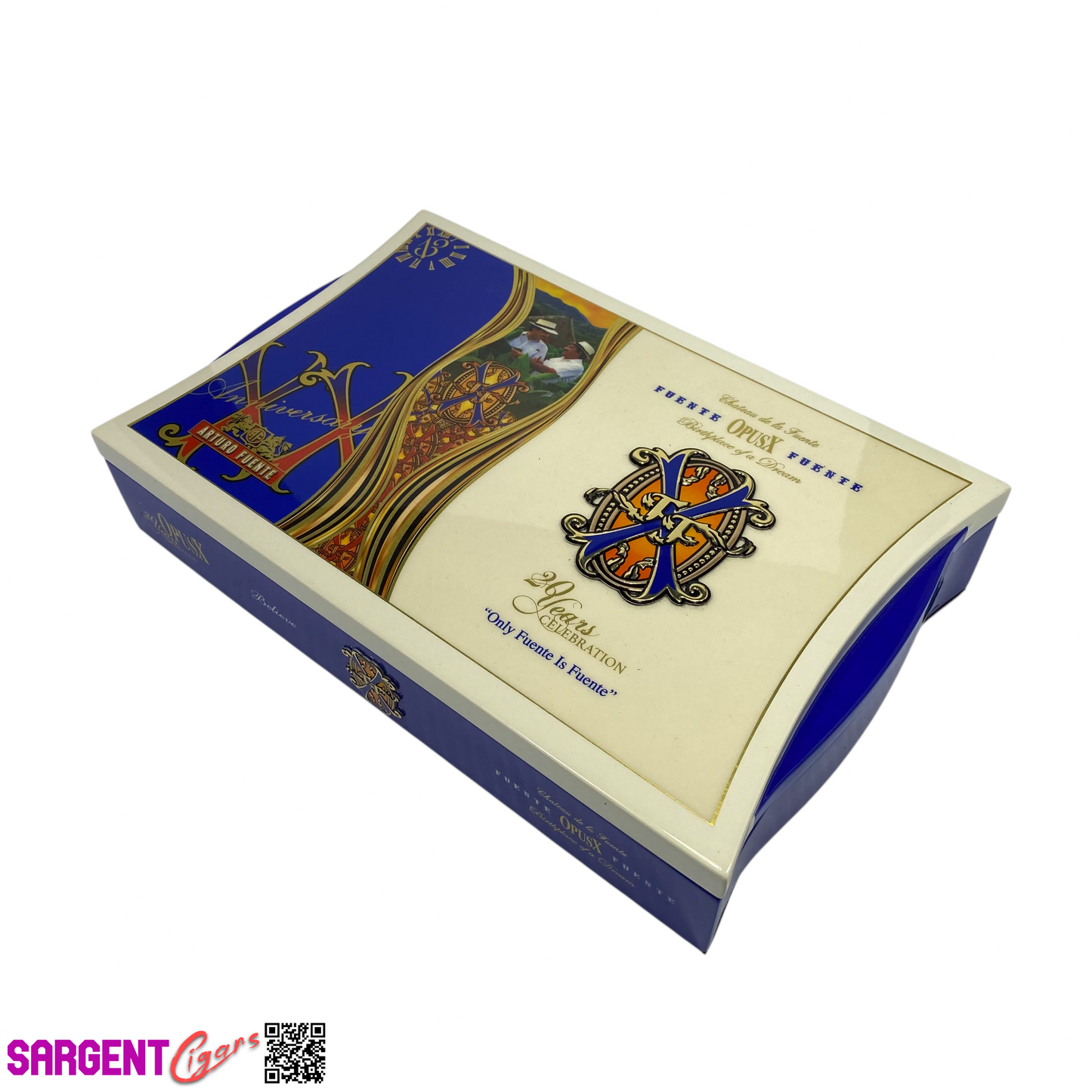 Arturo Fuente Opus X Believe Empty Wooden Cigar Box 12x7.75x2.5