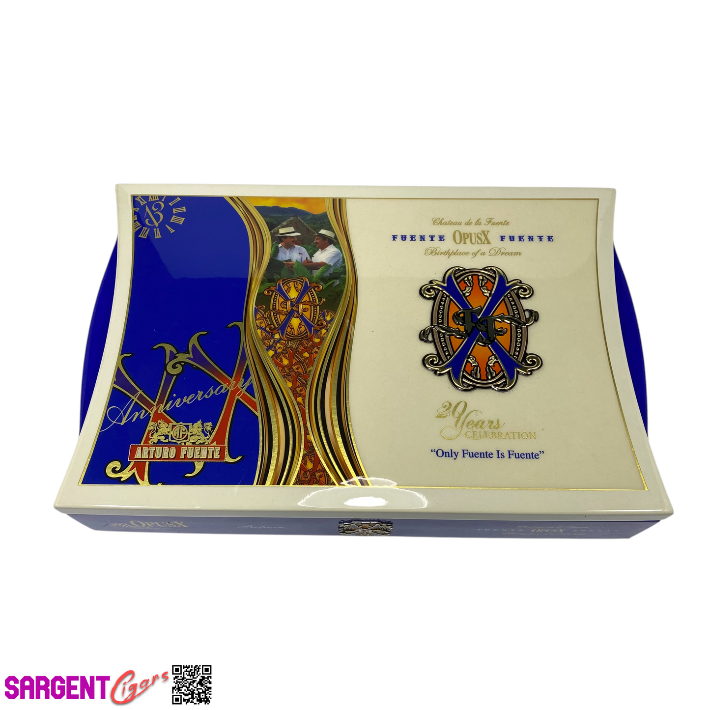 Arturo Fuente Opus X Believe Empty Wooden Cigar Box 12x7.75x2.5