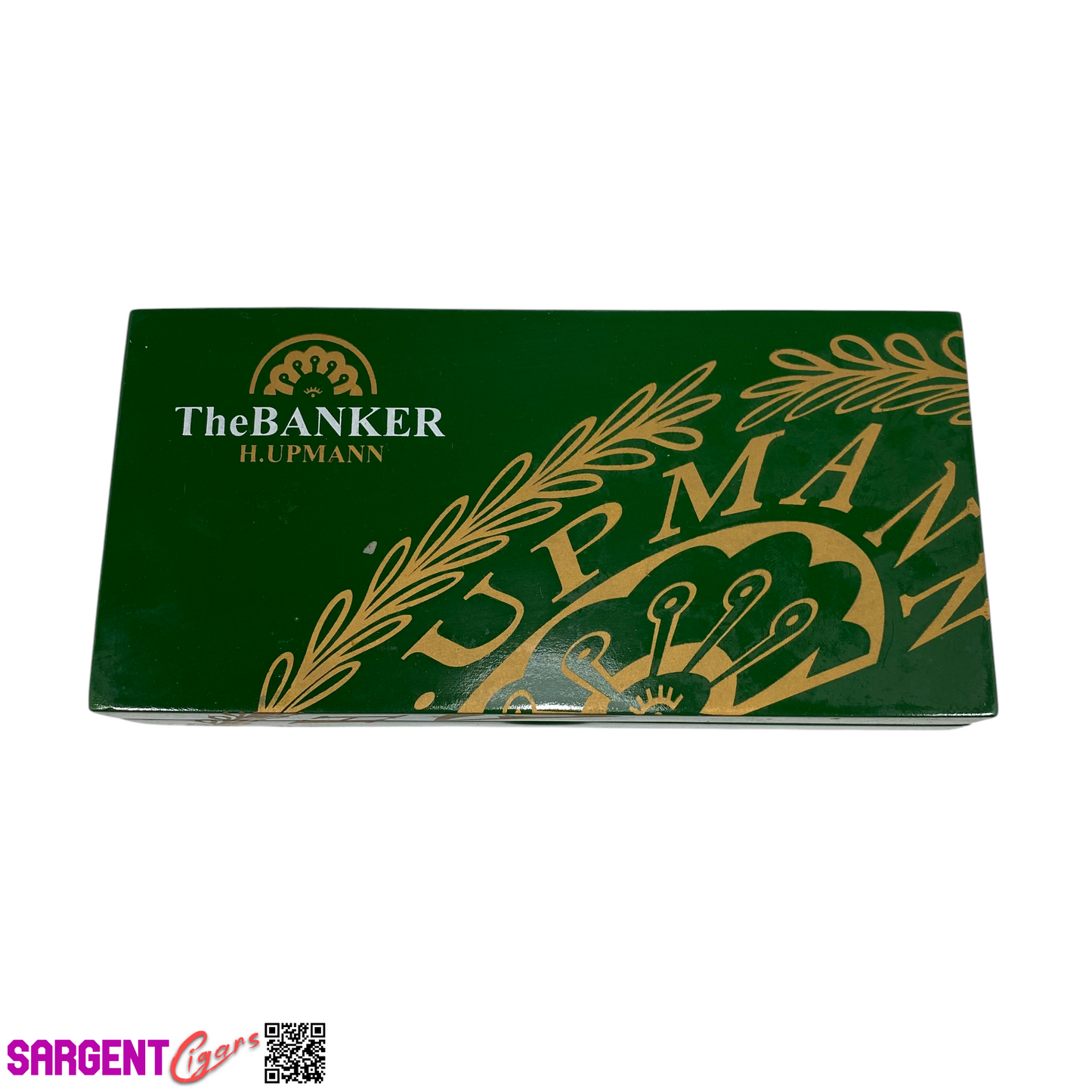 H Upmann The Banker Empty Wooden Cigar Box 7.25x3.5x1.25