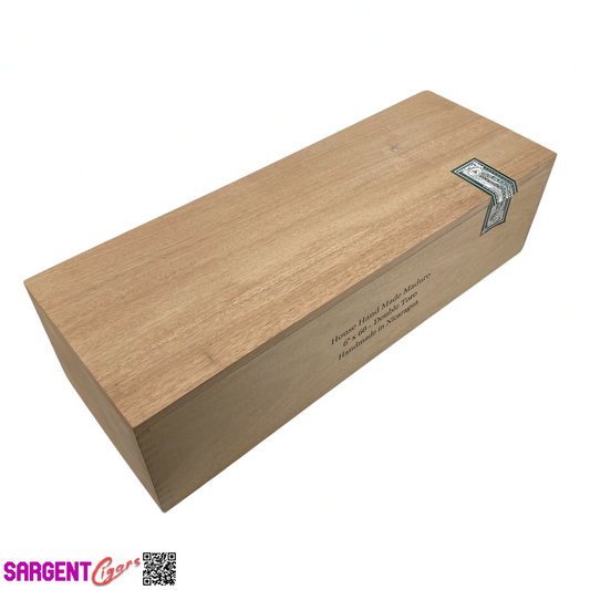 House Maduro Empty Wooden Cigar Box 19.75x7x5.5