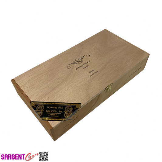 Sencillo Black Gigante Empty Wooden Cigar Box 13x6.75x2.5
