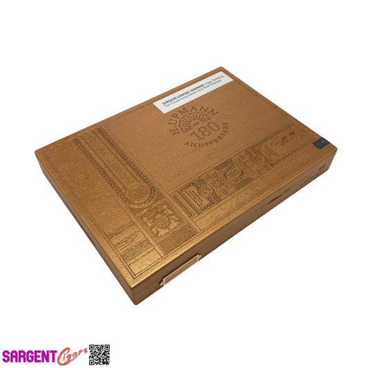 H Upmann 180th Anniversary Churchill Empty Wooden Cigar Box 11.25x8.5x1.5