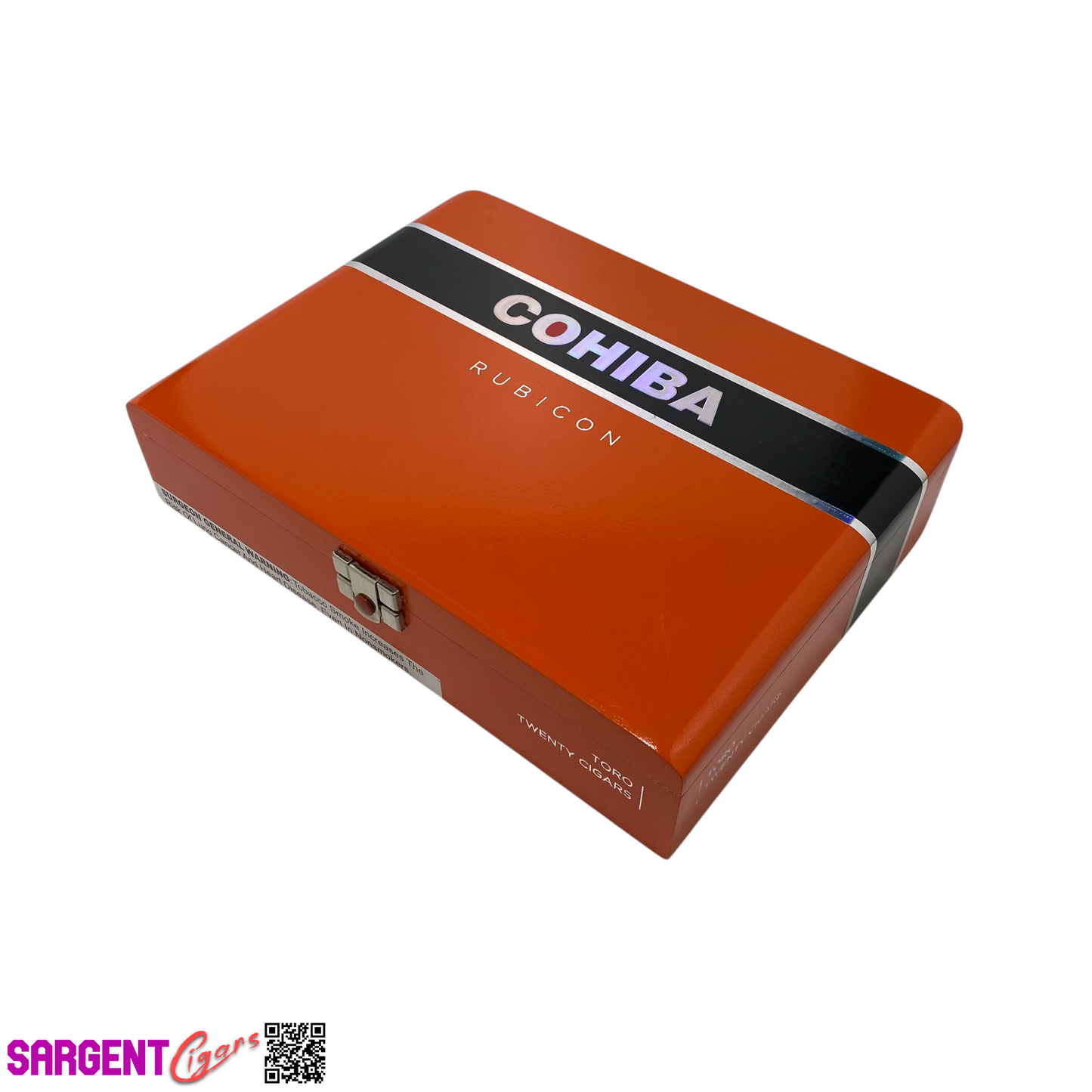 Cohiba Rubicon Toro Empty Wooden Cigar Box 9.5x7x2.25