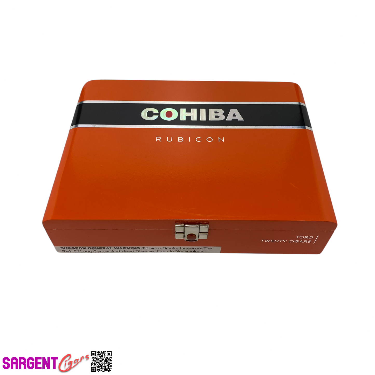 Cohiba Rubicon Toro Empty Wooden Cigar Box 9.5x7x2.25