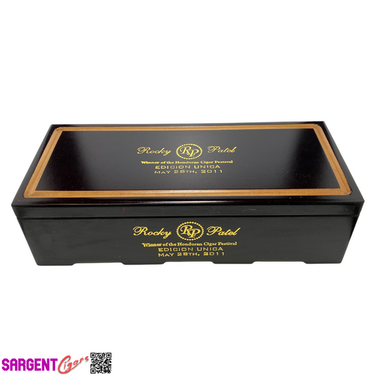 Rocky Patel Edicion Unica Empty Wooden Cigar Box 18x7.75x5 (1)