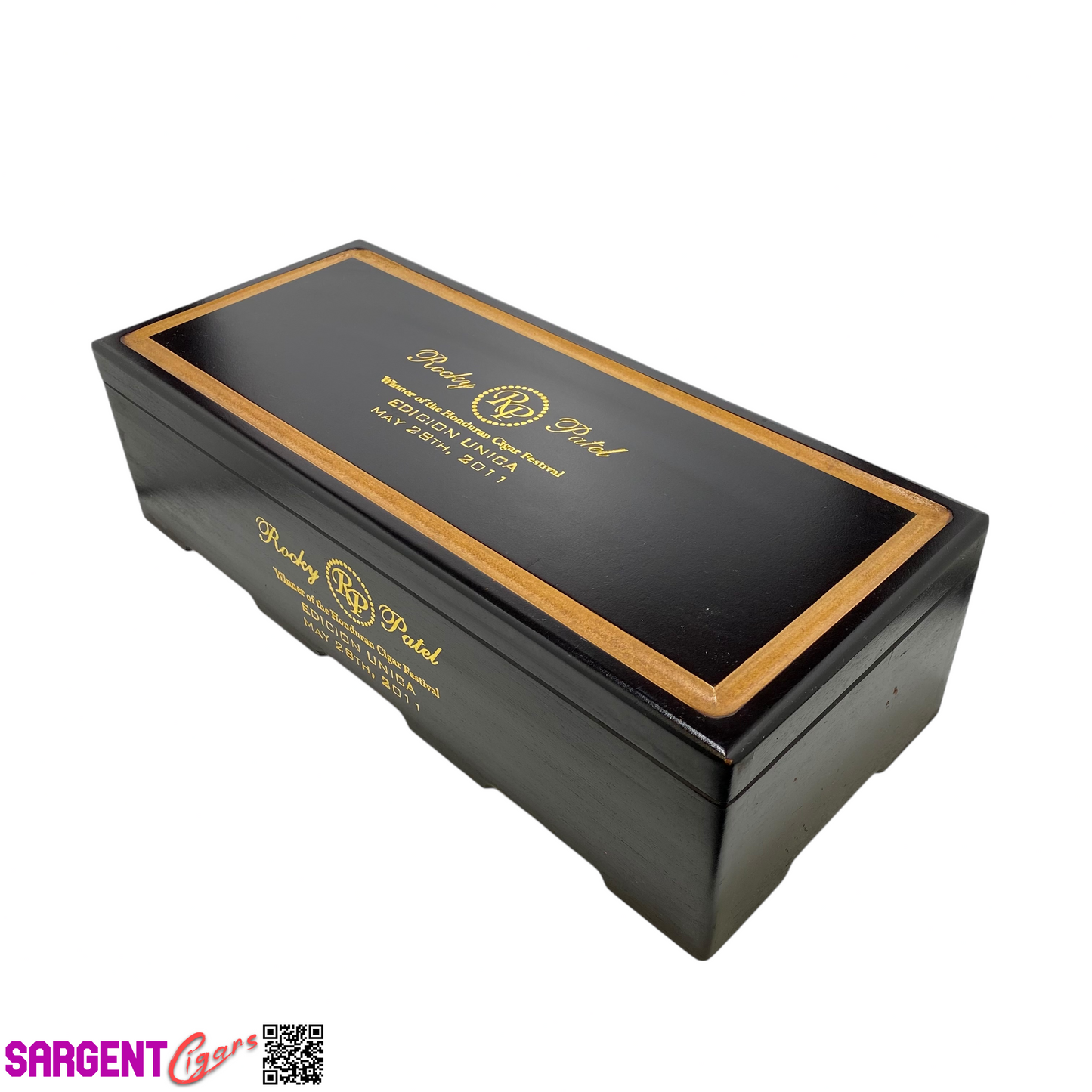 Rocky Patel Edicion Unica Empty Wooden Cigar Box 18x7.75x5 (3)