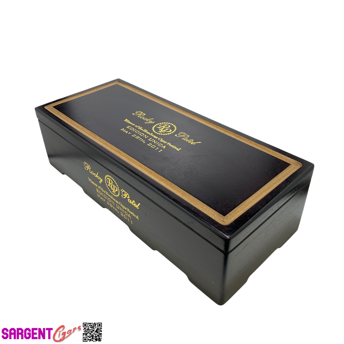 Rocky Patel Edicion Unica Empty Wooden Cigar Box 18x7.75x5 (4)