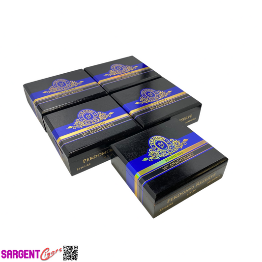 Lot of 5 Perdomo 10th Ann Maduro Epicure Empty Wooden Cigar Boxes 8x7.5x3 #141
