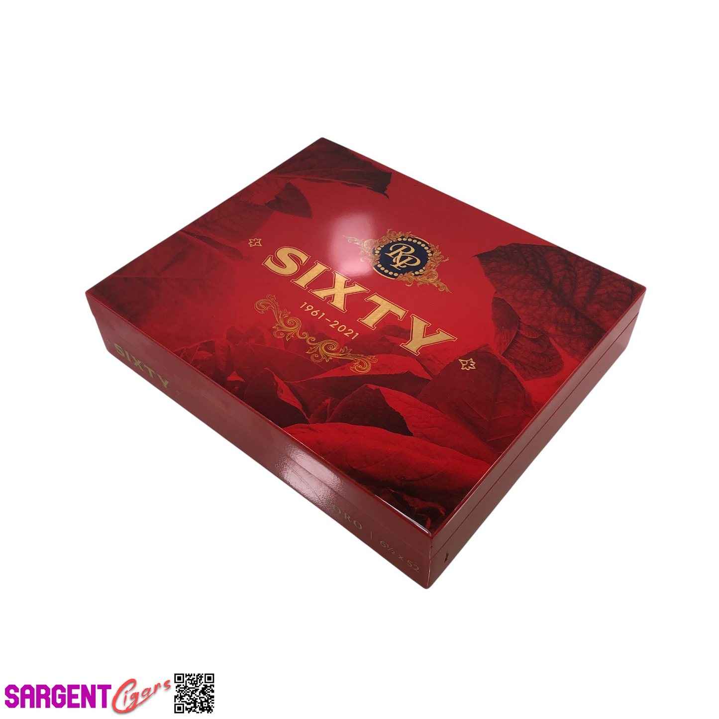 Rocky Patel Sixty Toro Empty Wooden Cigar Box 9.25x7.75x2