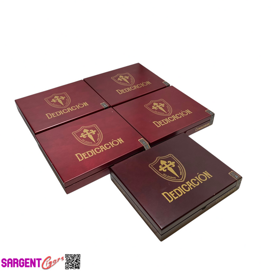 Lot of 5 All Saints Cigars Dedication Commandant Empty Wooden Cigar Boxes 9x7.5x1.5 #60