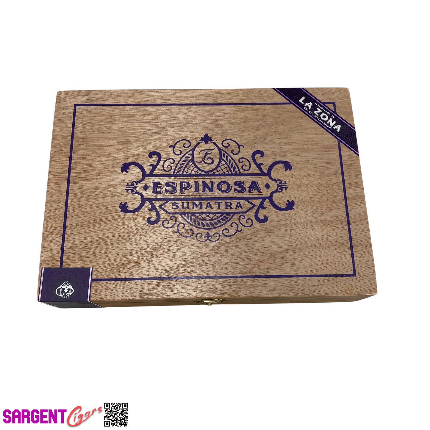 Espinosa Sumatra Gordo Empty Wooden Cigar Box 10x7x2