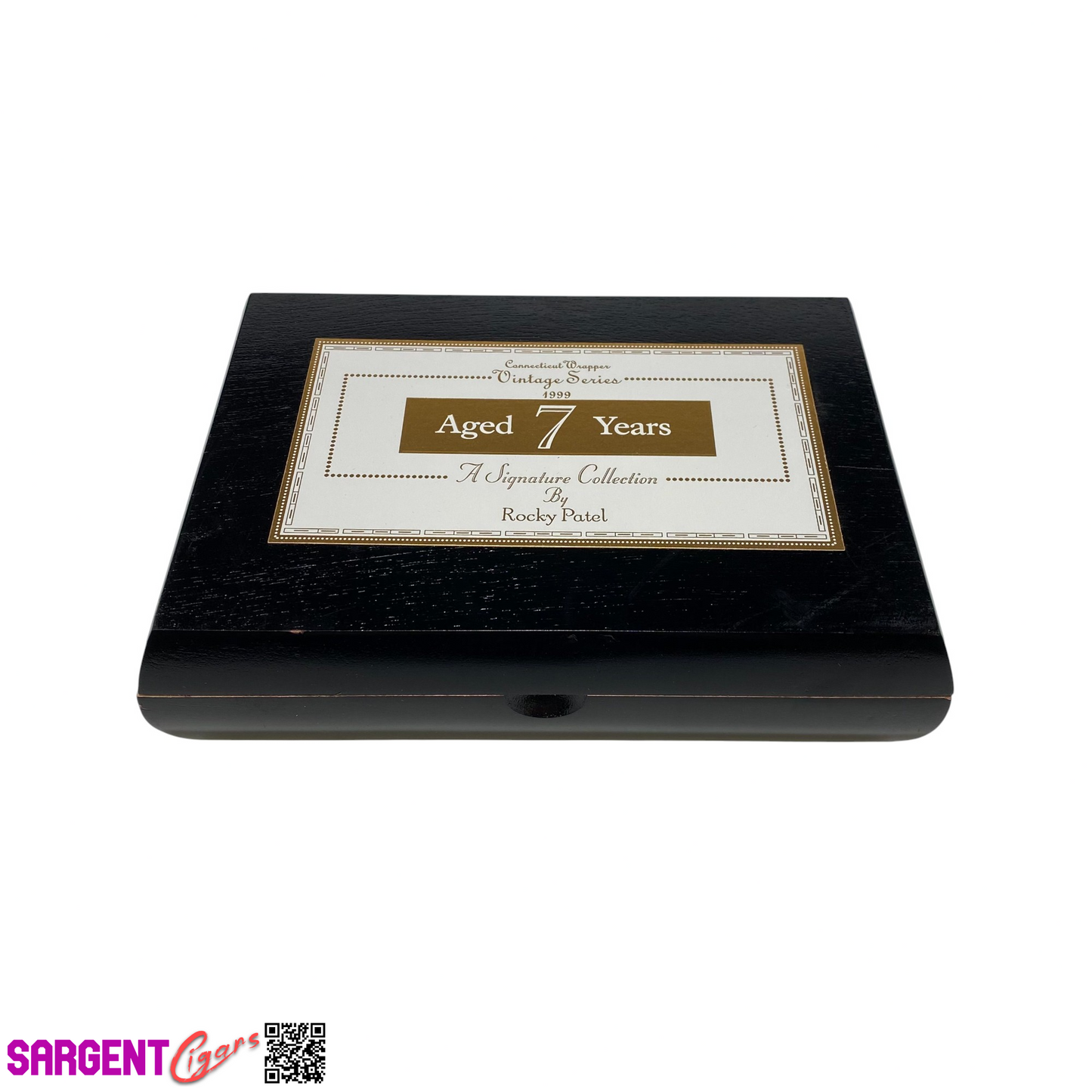 Rocky Patel 1999 Petite Corona Empty Wooden Cigar Box 8x5.75x2