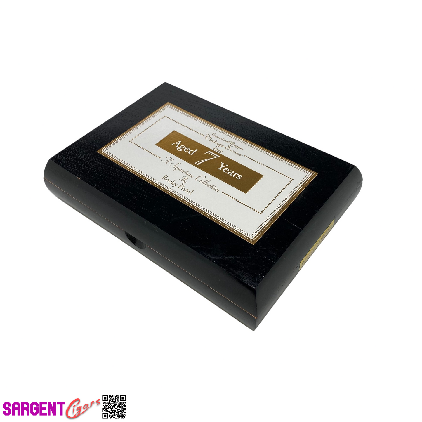 Rocky Patel 1999 Petite Corona Empty Wooden Cigar Box 8x5.75x2