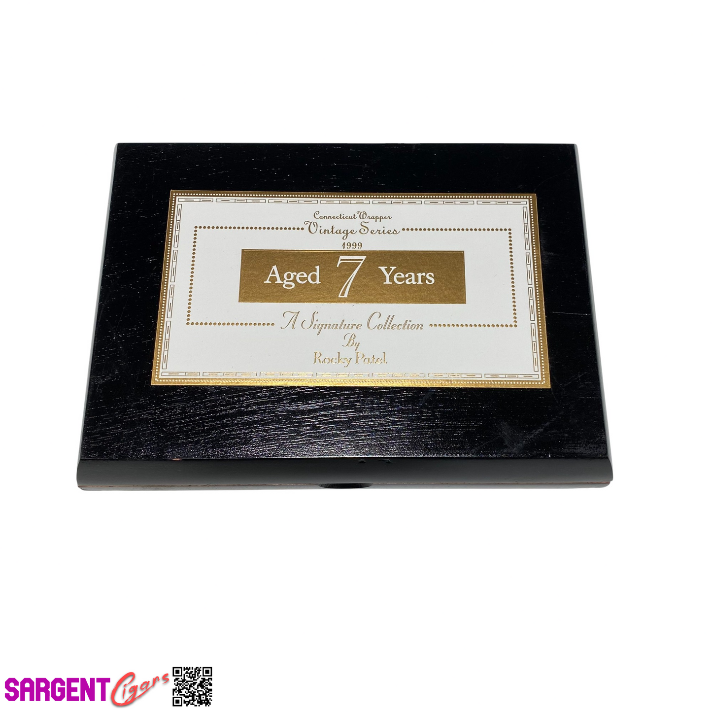 Rocky Patel 1999 Petite Corona Empty Wooden Cigar Box 8x5.75x2