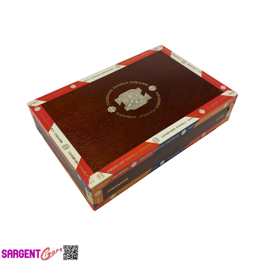 Ozgener A55 Empty Wooden Cigar Box 9.5x6.5x2