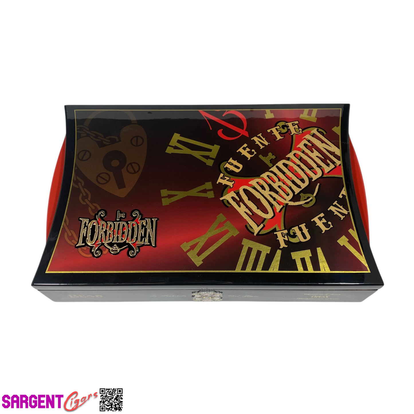 Arturo Fuente Opus X Forbidden Beso Empty Wooden Cigar Box 12x7.75x2.5