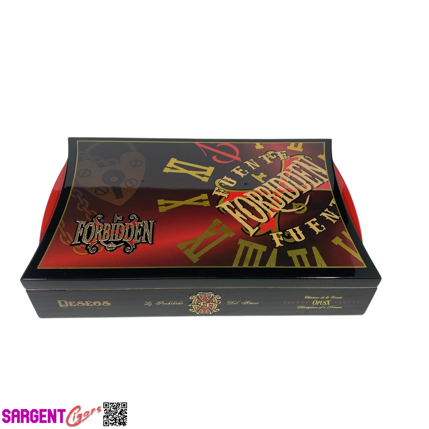 Arturo Fuente Opus X Forbidden Deseos Empty Wooden Cigar Box 12x7.75x2.5