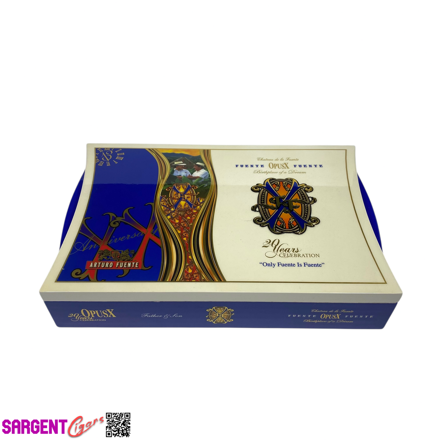 Arturo Fuente Opus X Father and Son Empty Wooden Cigar Box 12x7.75x2.5