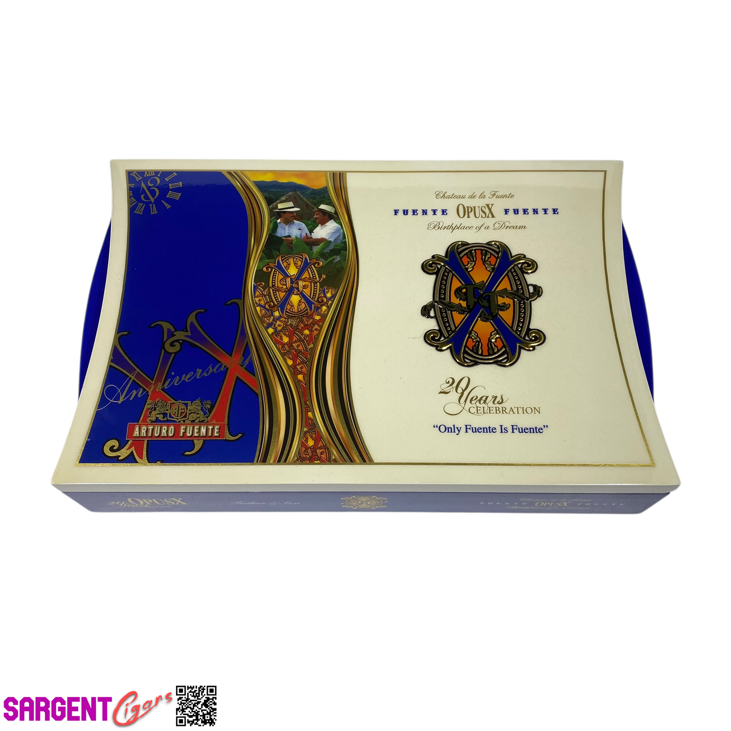 Arturo Fuente Opus X Father and Son Empty Wooden Cigar Box 12x7.75x2.5