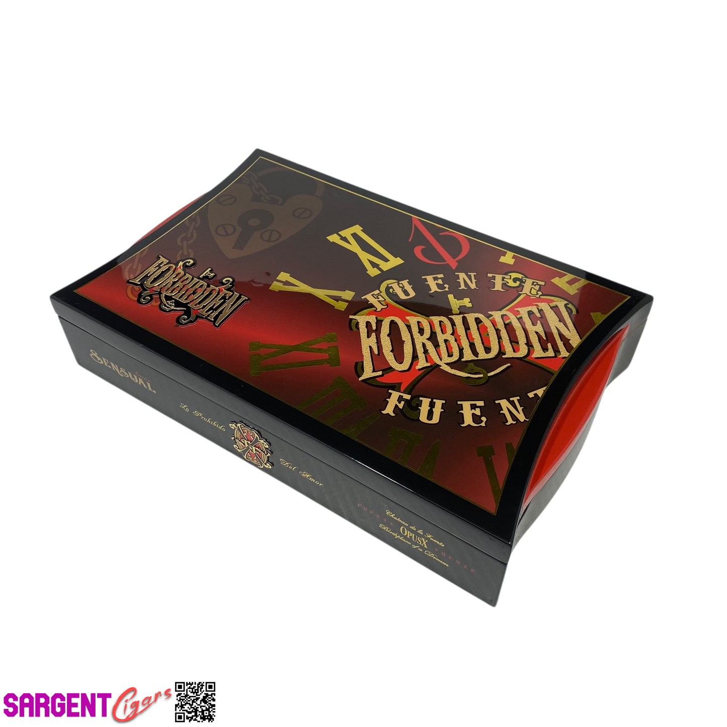 Arturo Fuente Opus X Forbidden Sensual Empty Wooden Cigar Box 12x7.75x2.5