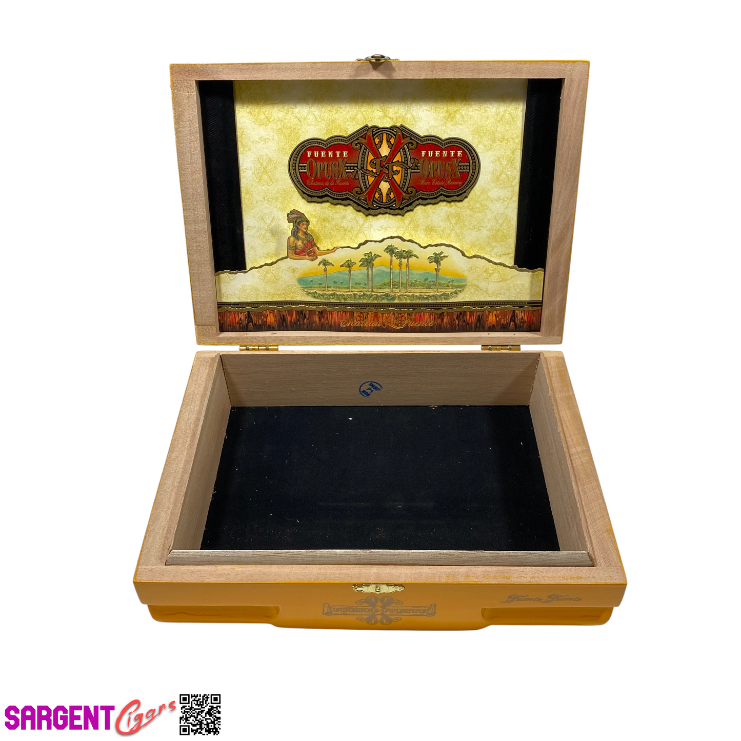 Arturo Fuente Opus X Fuente Fuente Empty Wooden Cigar Box 9.5x6.75x2.5