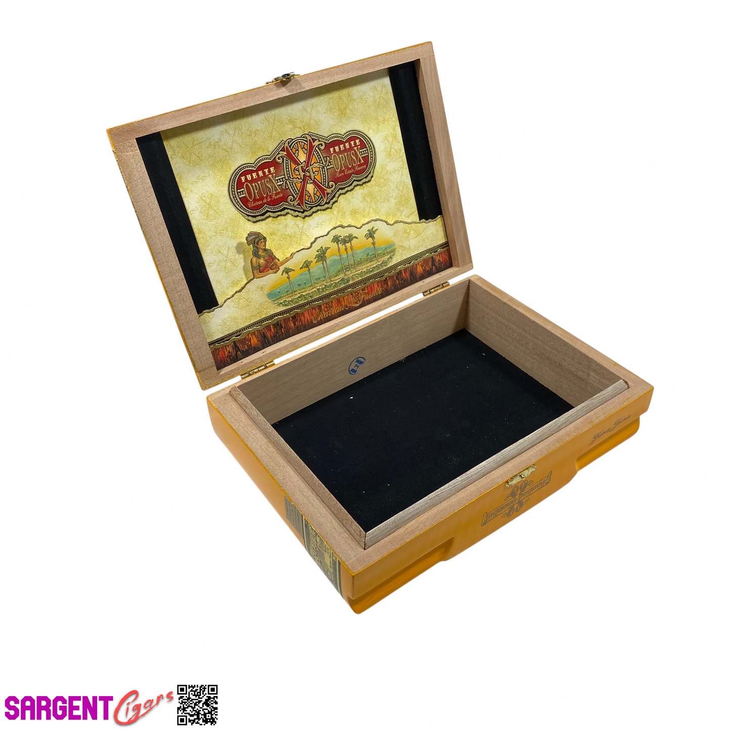 Arturo Fuente Opus X Fuente Fuente Empty Wooden Cigar Box 9.5x6.75x2.5