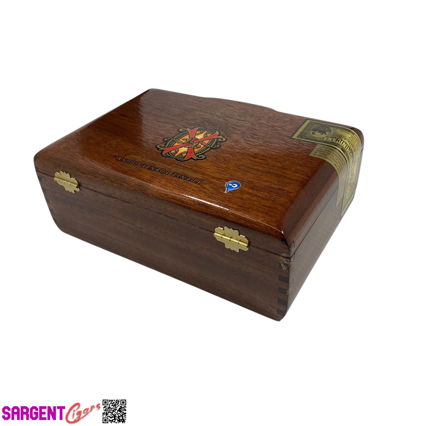 Arturo Fuente Opus X Perfection No4 Empty Wooden Cigar Box 9.25x6.5x3.5